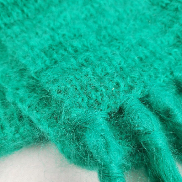 Green Handknit Tam Hat & Scarf - Picture 9 of 9